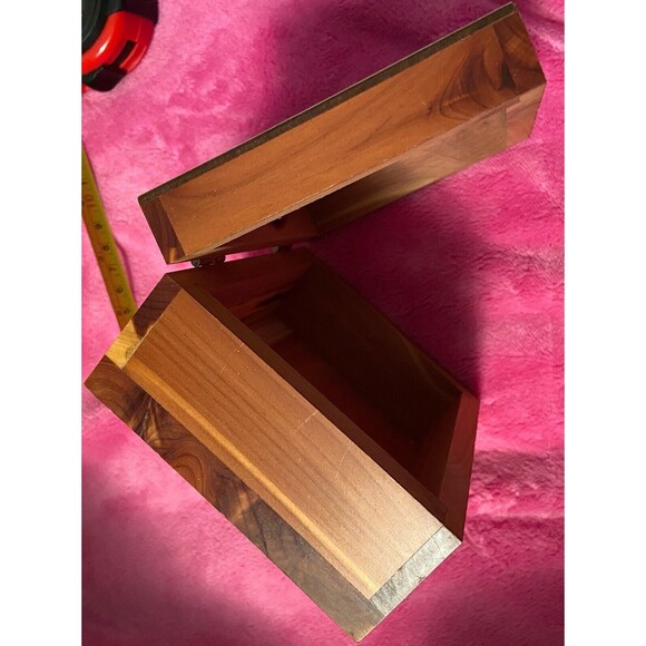 Wooden Box  Bear Family Nature Scene Keepsake Gift Quote Love Notes Bronson MO - Picture 8 of 14